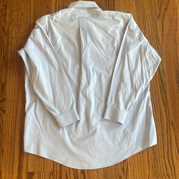 Brooks Brothers Light Blue Long Sleeve Dress Shirt, 16.5/34 - Picture 9 of 9